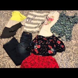 Lots of girl 6/7 clothing Justice-2 pictures full!